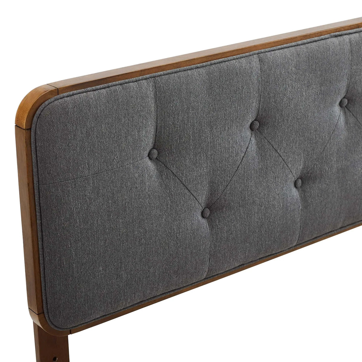 Collins Tufted Fabric and Wood Full Headboard by Modway by HouseOfZazla