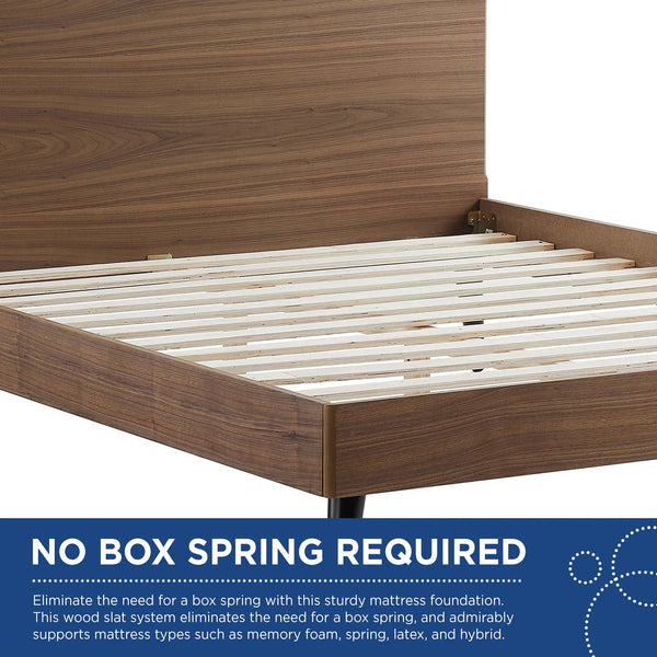 Bronwen Wood Queen Platform Bed by Modway, photo 2 of 7