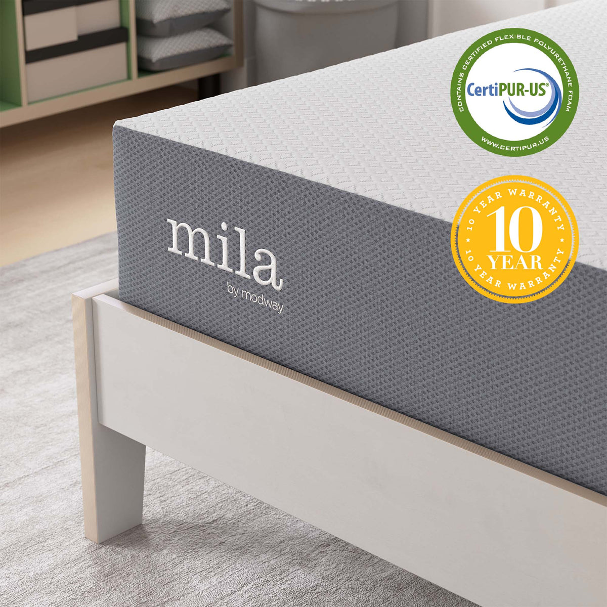 Mila 10" Mattress by Modway, photo 12 of 28