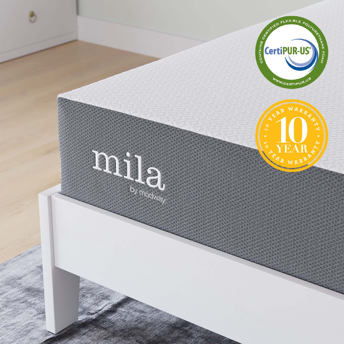 Mila 10" Mattress by Modway, photo 26 of 28