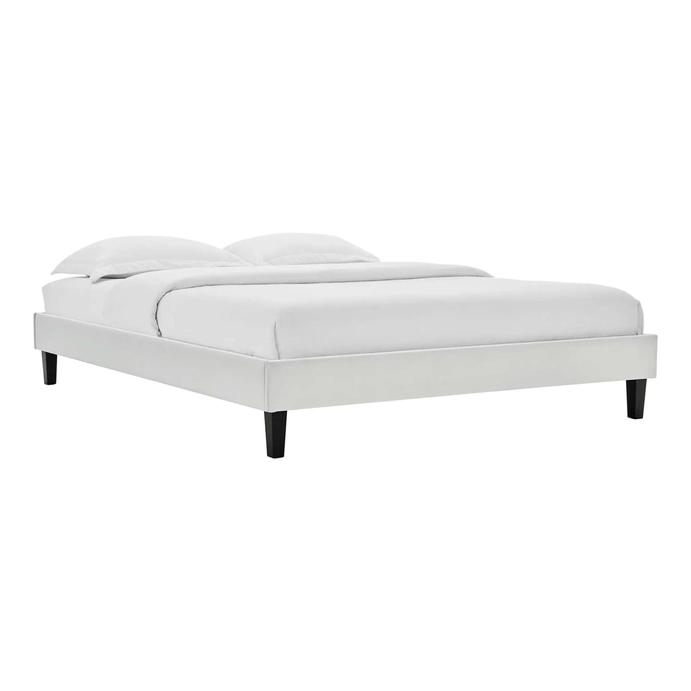 Reign Performance Velvet Twin Platform Bed Frame by Modway by HouseOfZazla