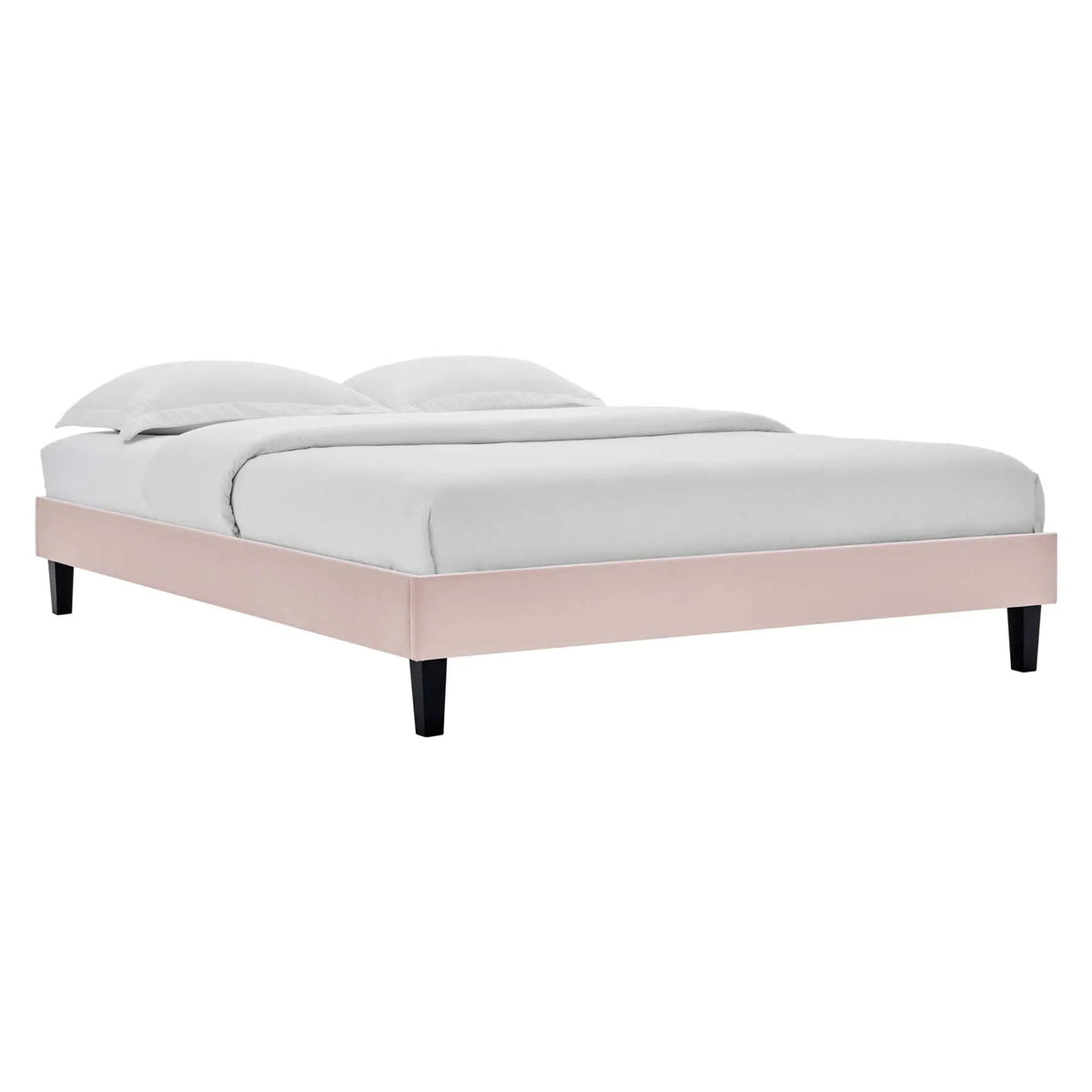 Reign Performance Velvet Twin Platform Bed Frame by Modway by HouseOfZazla