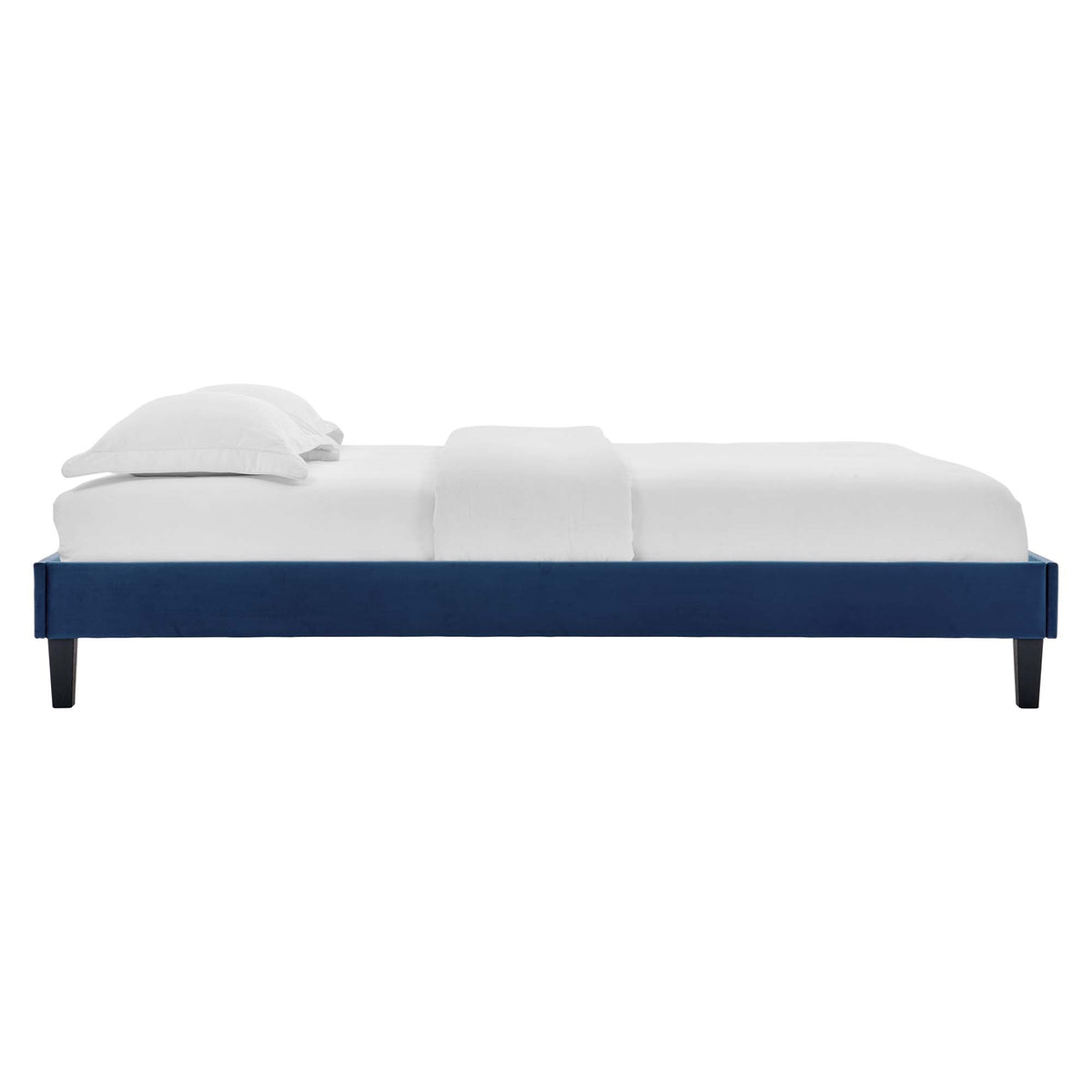 Reign Performance Velvet Platform Bed Frame by Modway, photo 7 of 44