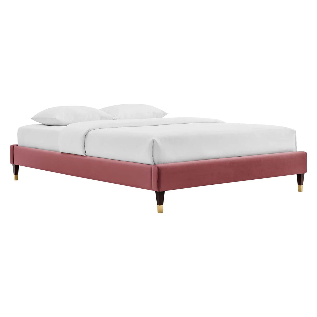 Harlow Performance Velvet Queen Platform Bed Frame by Modway by HouseOfZazla
