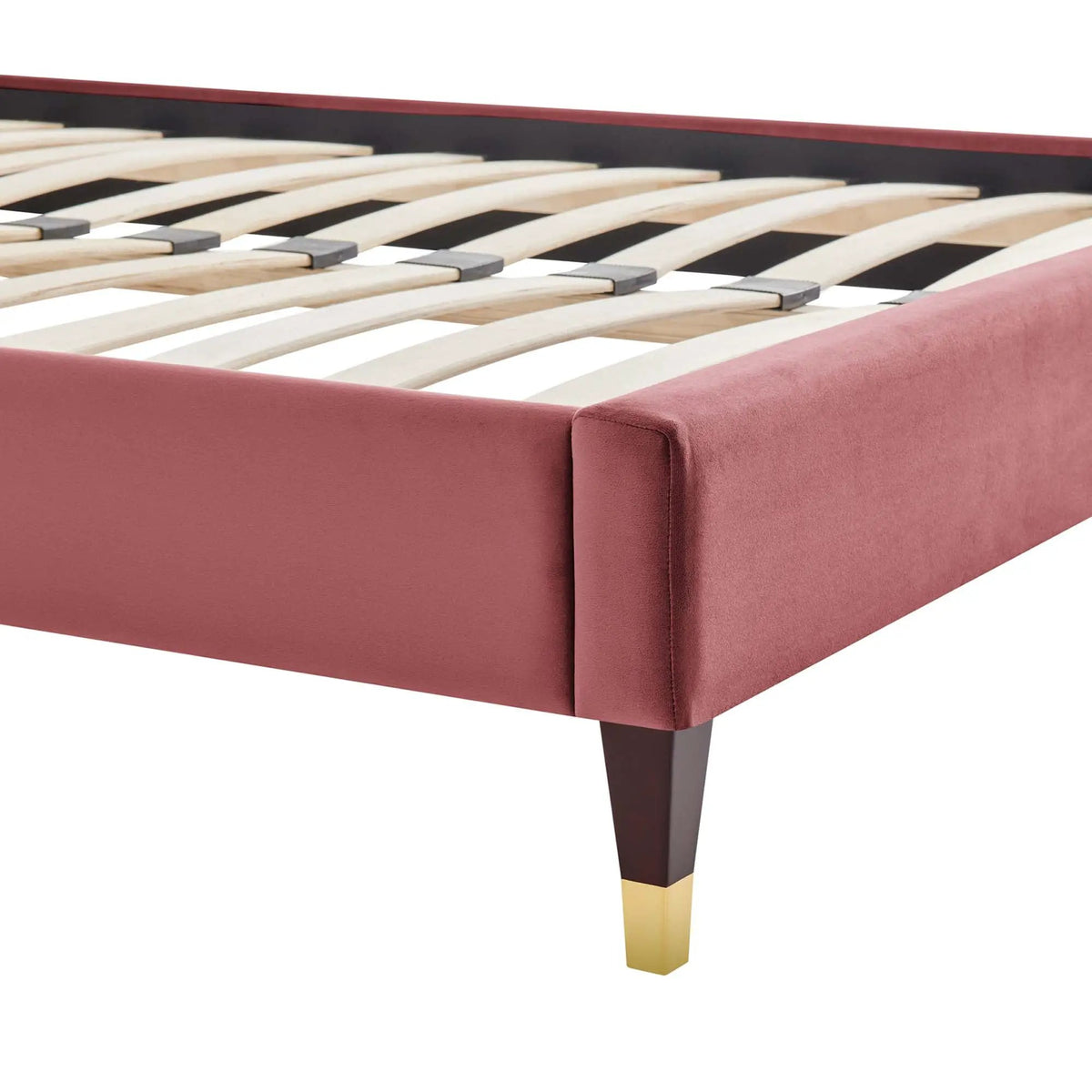 Harlow Performance Velvet Queen Platform Bed Frame by Modway by HouseOfZazla