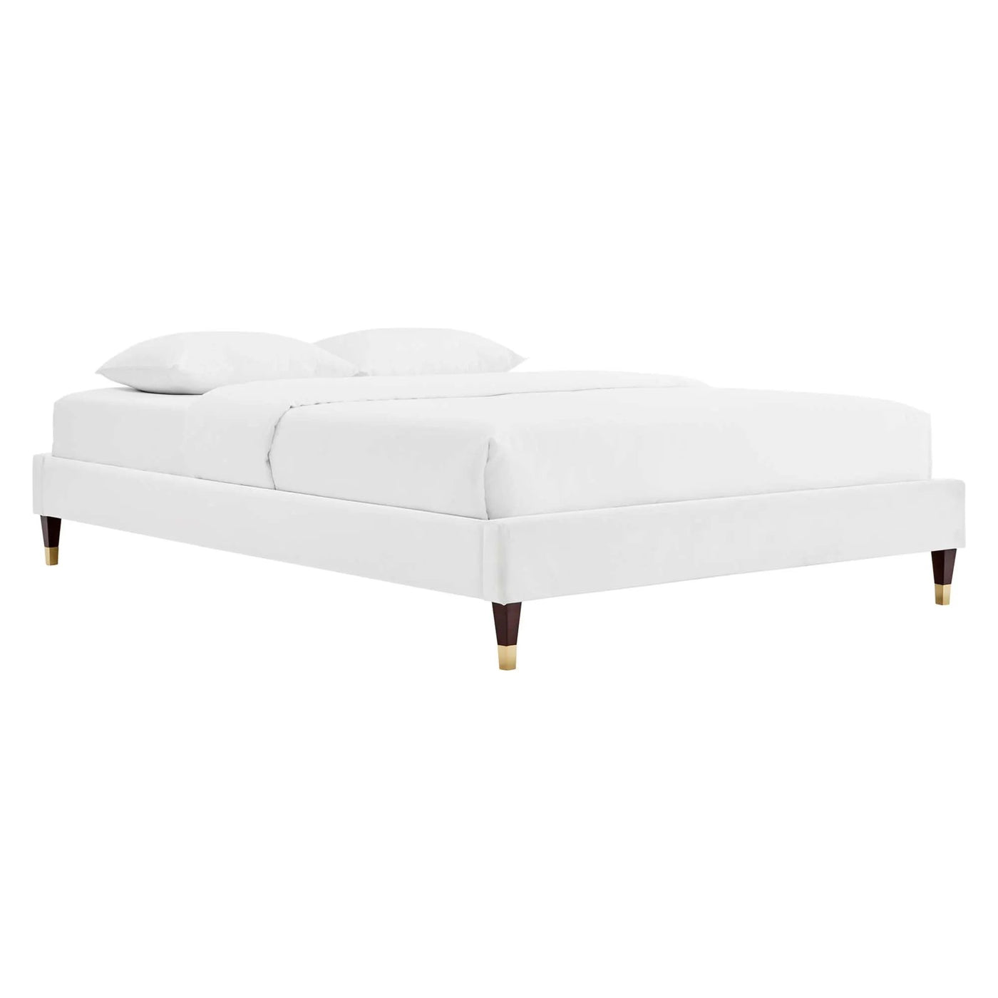 Harlow Performance Velvet Queen Platform Bed Frame by Modway by HouseOfZazla