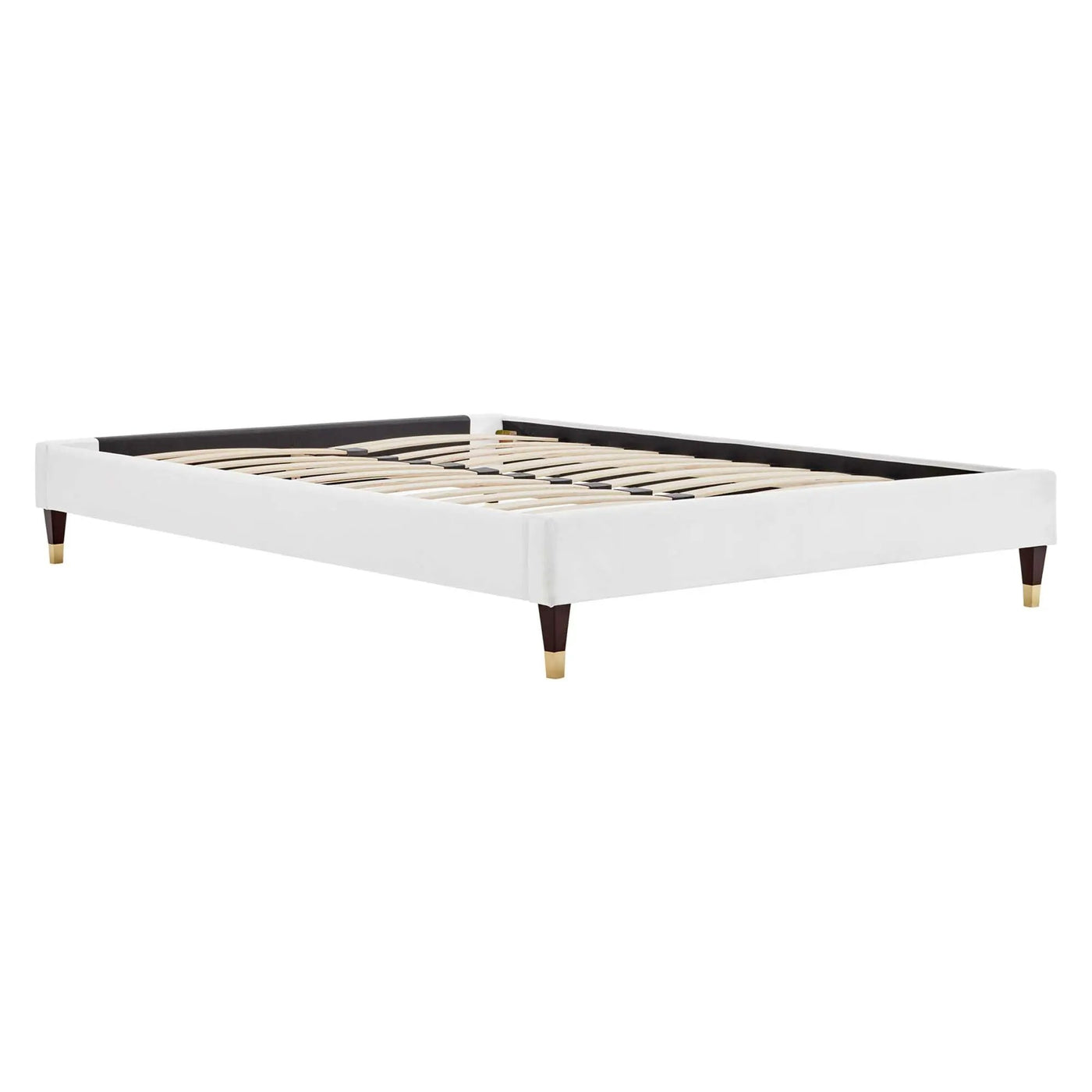 Harlow Performance Velvet Queen Platform Bed Frame by Modway by HouseOfZazla