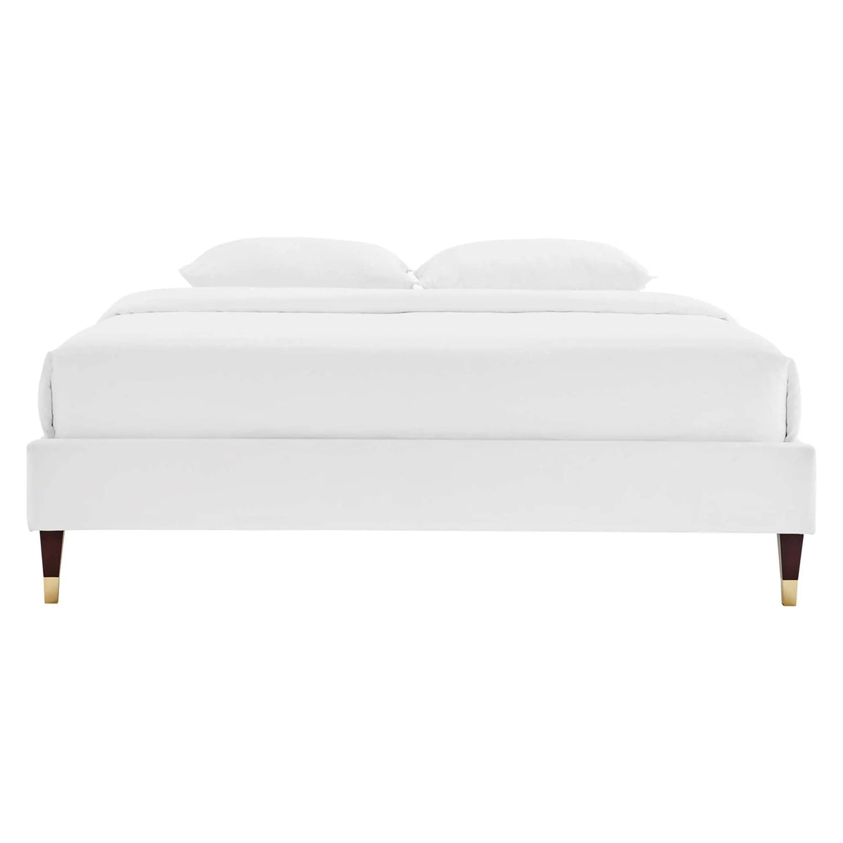Harlow Performance Velvet Queen Platform Bed Frame by Modway by HouseOfZazla
