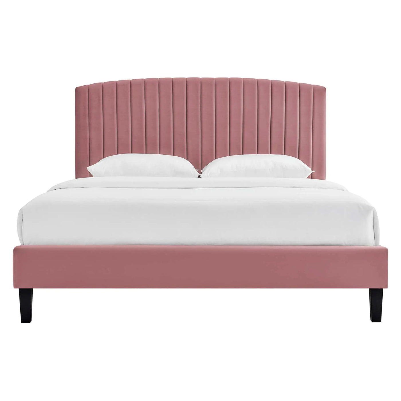 Alessi Performance Velvet Queen Platform Bed by Modway by HouseOfZazla