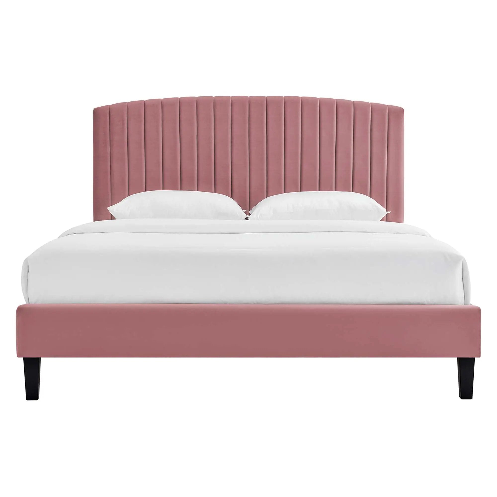 Alessi Performance Velvet Queen Platform Bed by Modway by HouseOfZazla