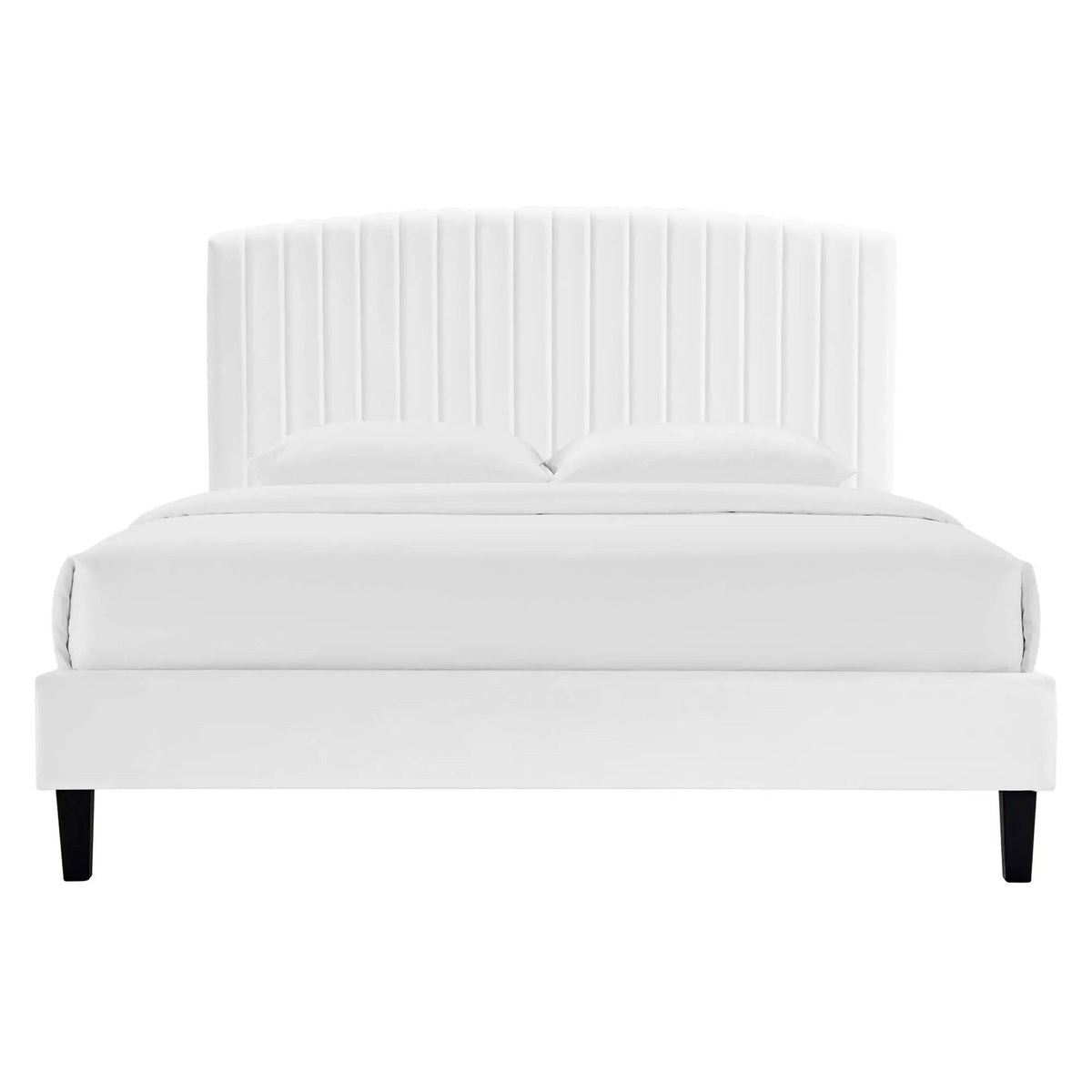 Alessi Performance Velvet Queen Platform Bed by Modway by HouseOfZazla