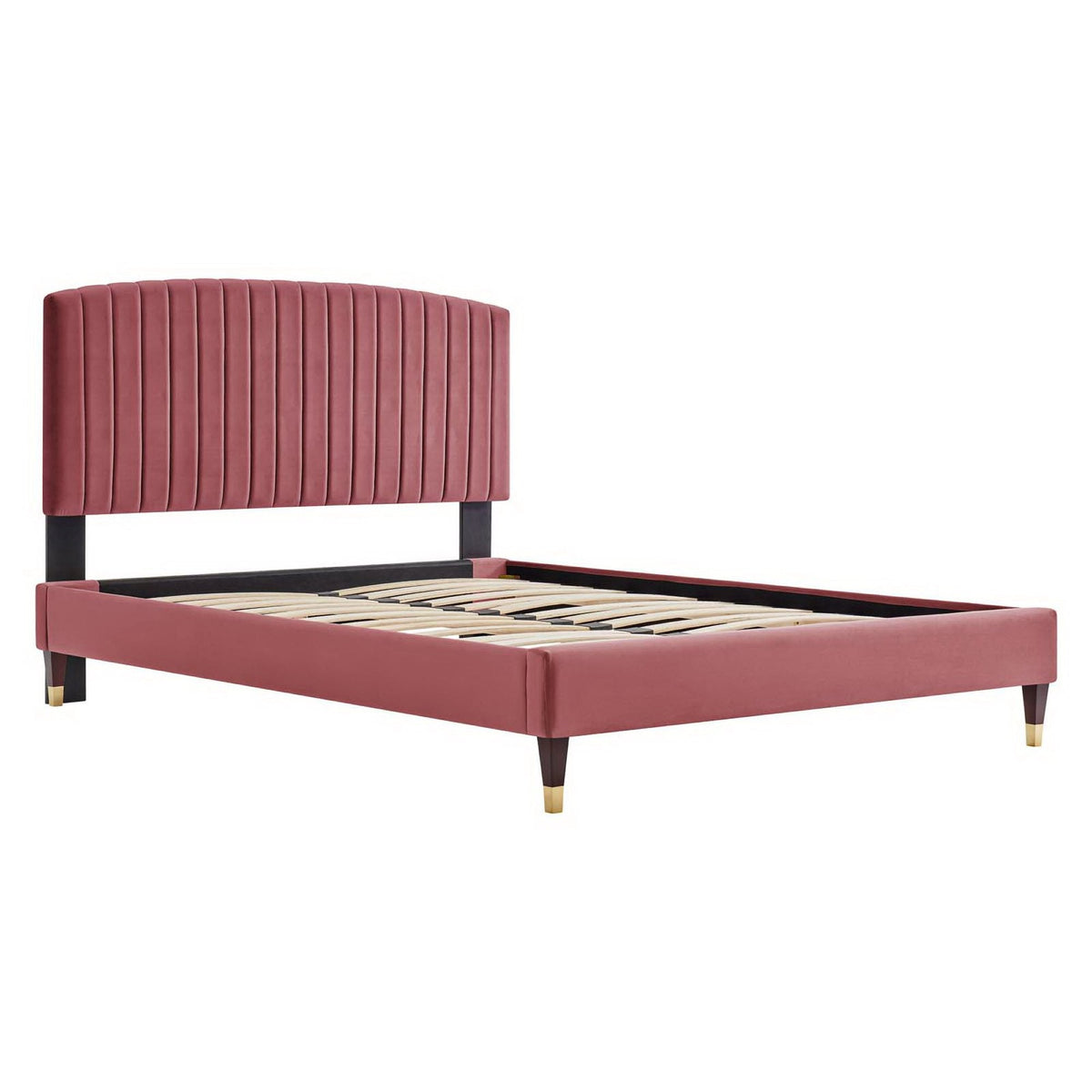 Alessi Performance Velvet Platform Bed by Modway, photo 20 of 28