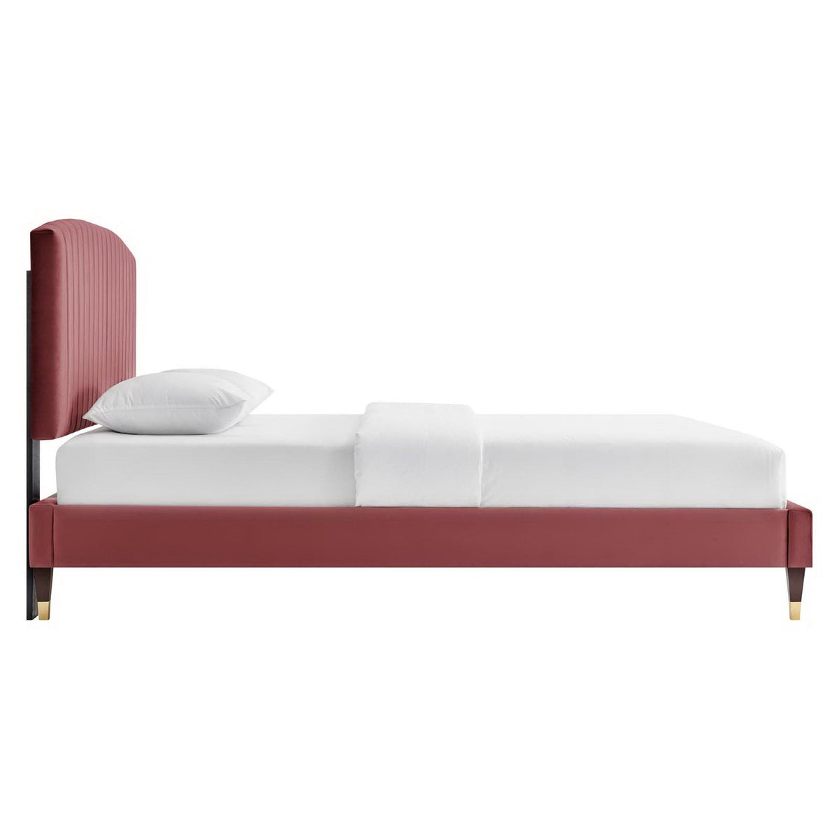 Alessi Performance Velvet Platform Bed by Modway, photo 21 of 28