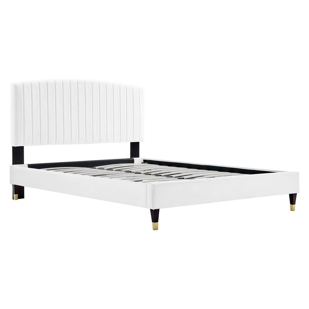 Alessi Performance Velvet Platform Bed by Modway, photo 25 of 28