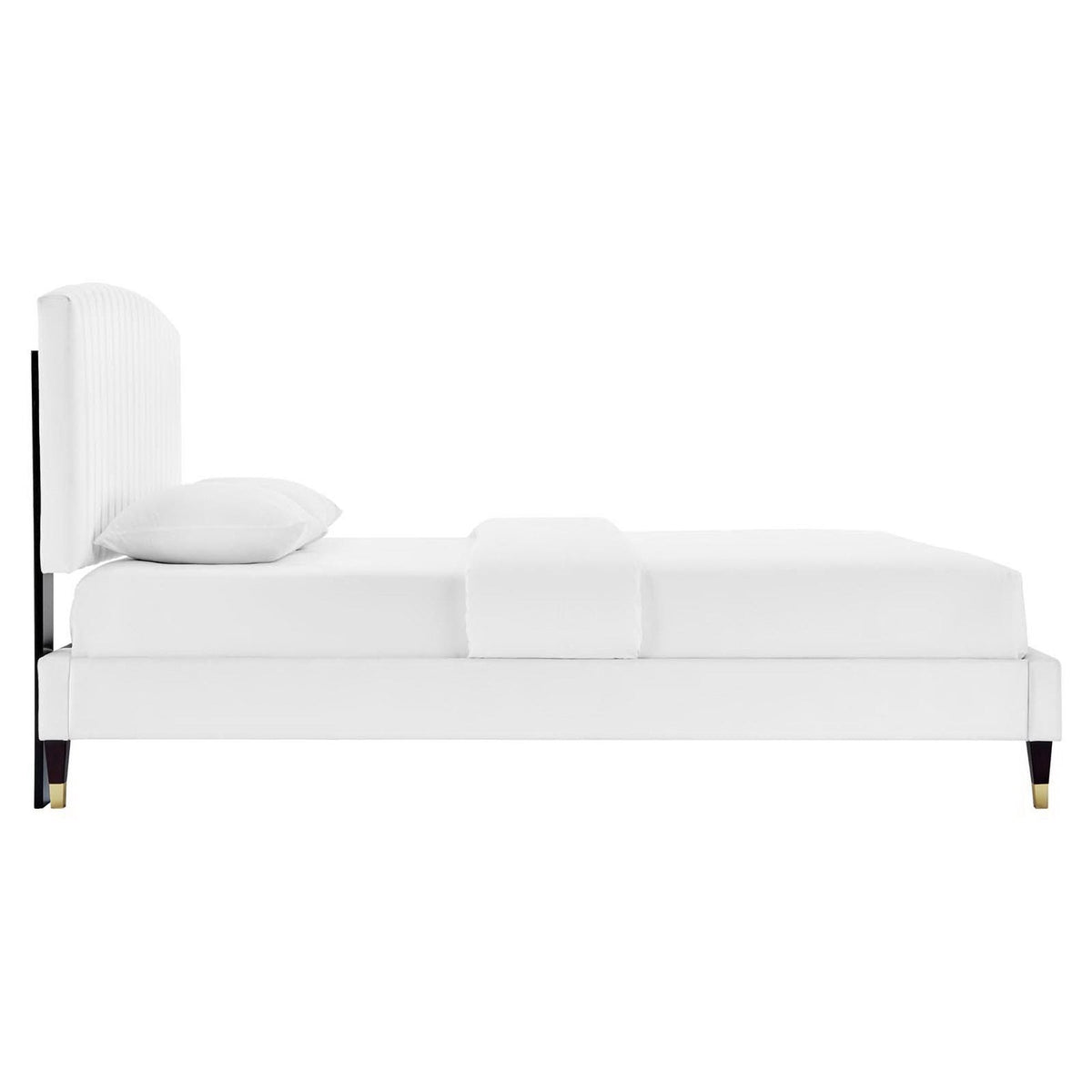 Alessi Performance Velvet Platform Bed by Modway, photo 26 of 28
