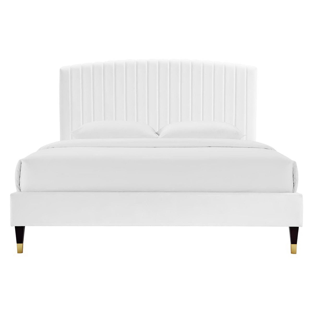Alessi Performance Velvet Platform Bed by Modway, photo 27 of 28