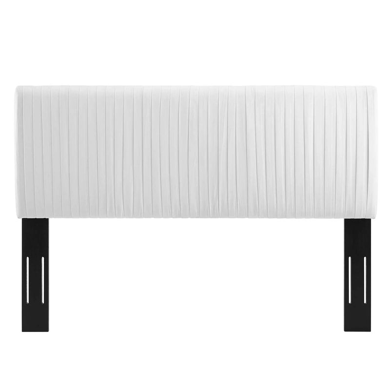 Eloise Channel Tufted Performance Velvet Full/Queen Headboard by HouseOfZazla