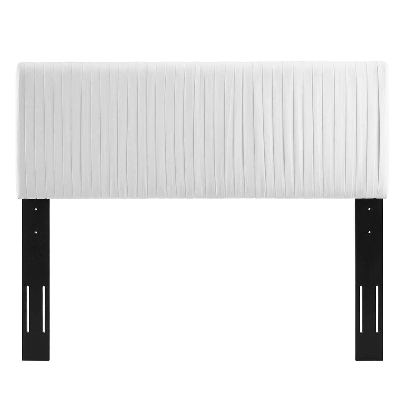 Eloise Channel Tufted Performance Velvet Full/Queen Headboard by HouseOfZazla