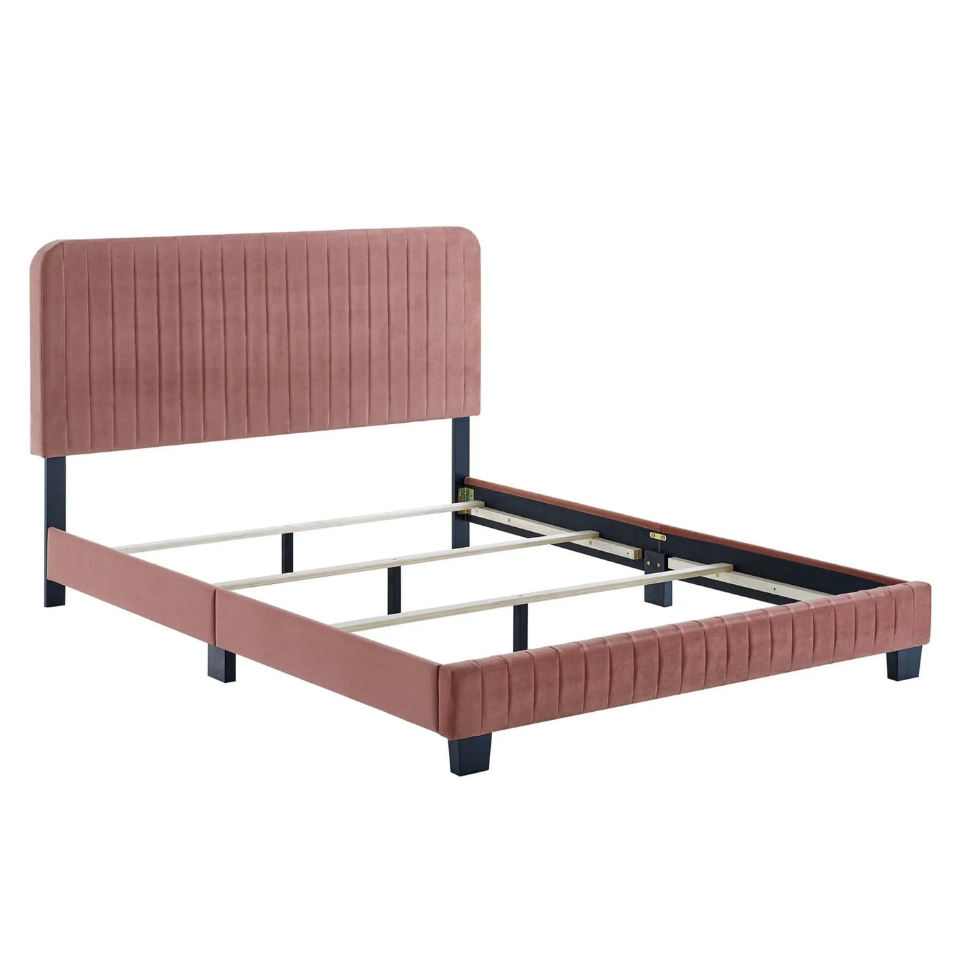 Celine Channel Tufted Performance Velvet Queen Bed by Modway by HouseOfZazla