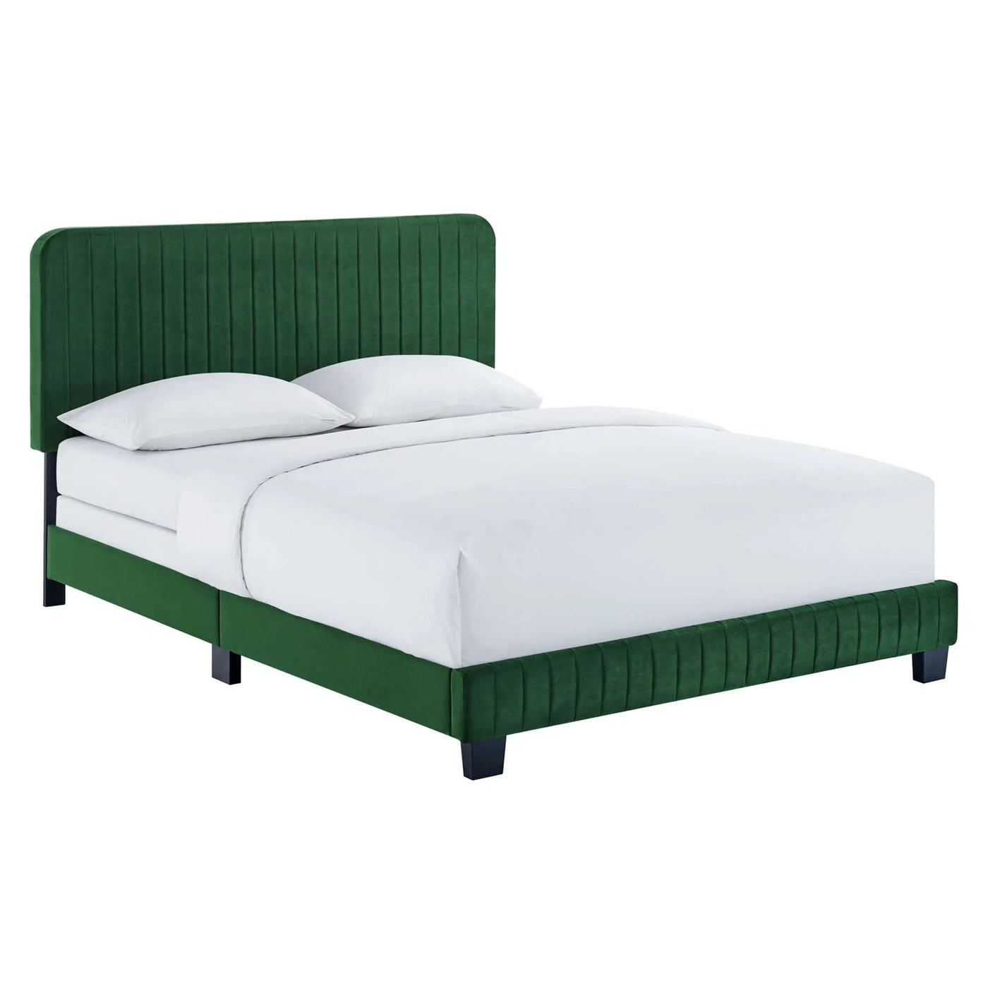 Celine Channel Tufted Performance Velvet Queen Bed by Modway by HouseOfZazla