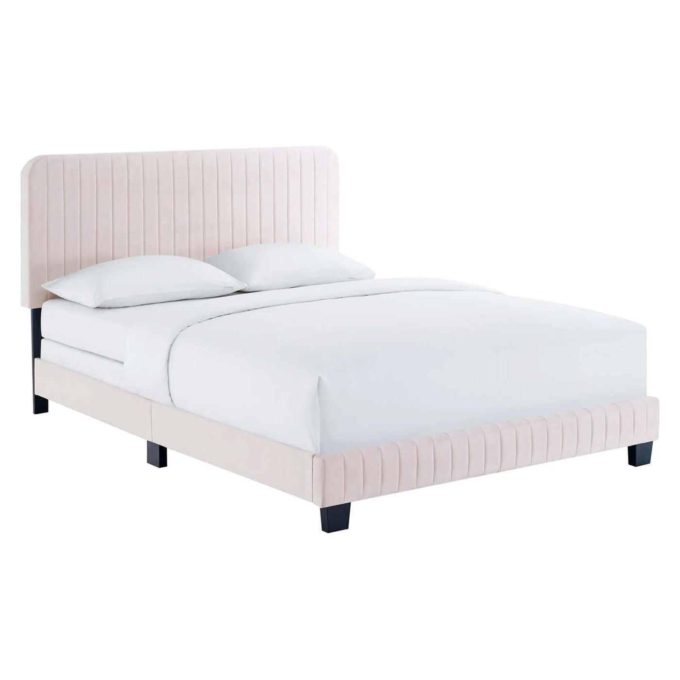 Celine Channel Tufted Performance Velvet Queen Bed by Modway by HouseOfZazla