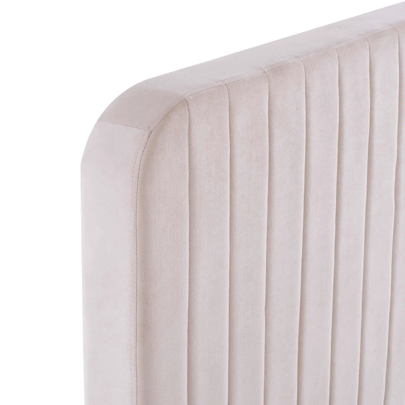 Celine Channel Tufted Performance Velvet Full Platform Bed by HouseOfZazla