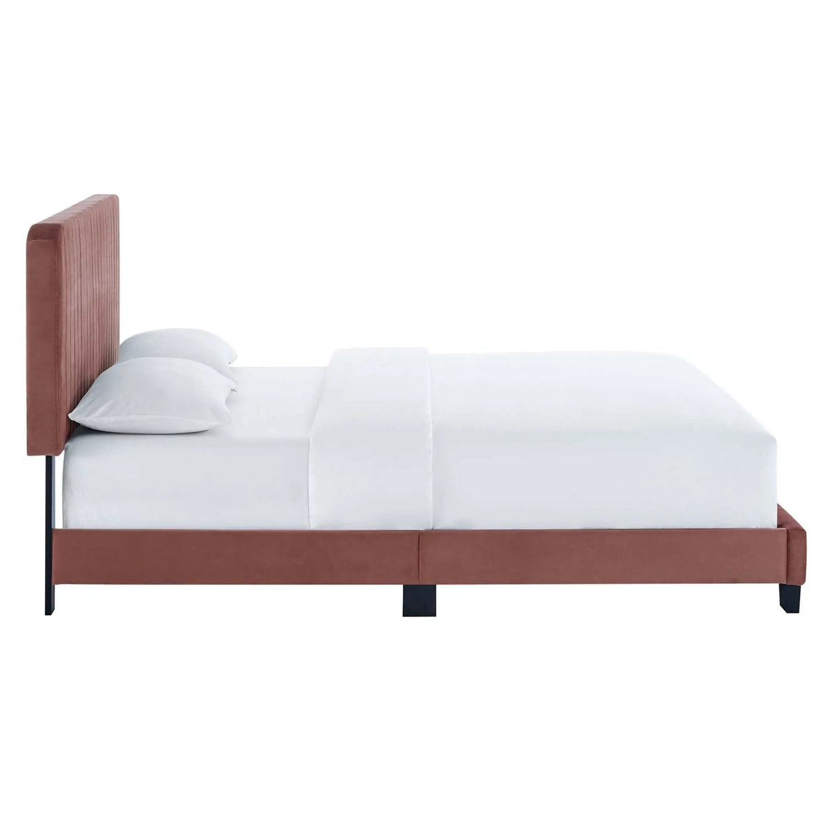 Celine Channel Tufted Performance Velvet Twin Platform Bed by Modway by HouseOfZazla