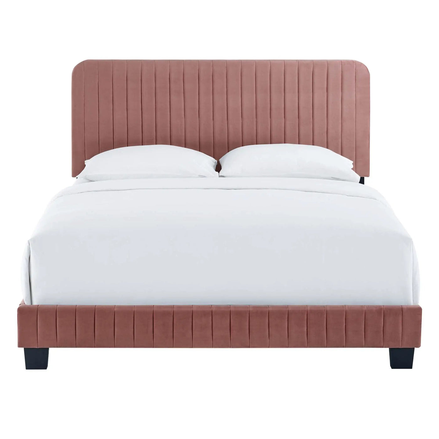 Celine Channel Tufted Performance Velvet Twin Platform Bed by Modway by HouseOfZazla
