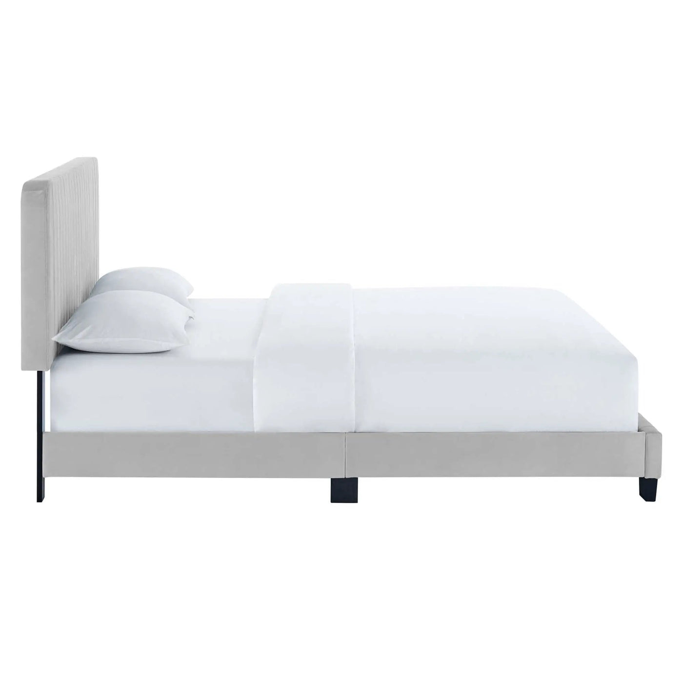 Celine Channel Tufted Performance Velvet Twin Platform Bed by Modway by HouseOfZazla