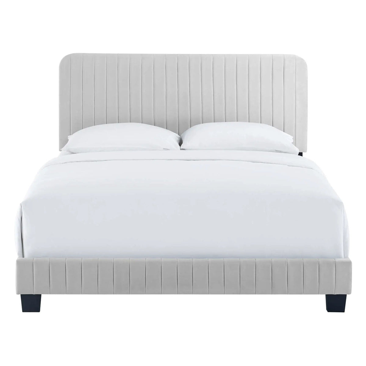 Celine Channel Tufted Performance Velvet Twin Platform Bed by Modway by HouseOfZazla