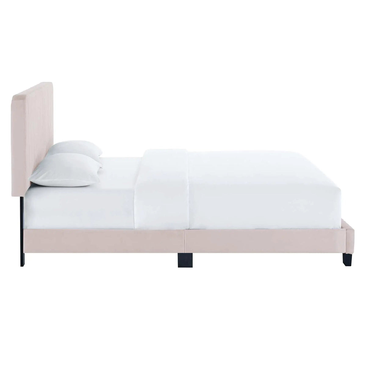 Celine Channel Tufted Performance Velvet Twin Platform Bed by Modway by HouseOfZazla