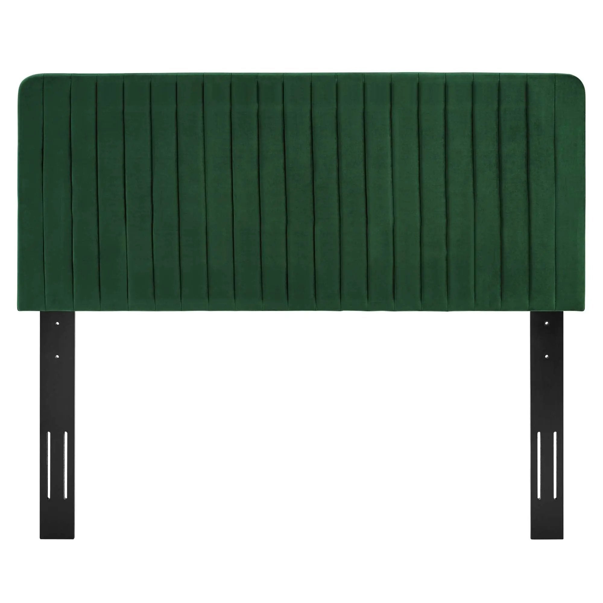 Milenna Channel Tufted Performance Velvet Full/Queen Headboard by Modway by HouseOfZazla