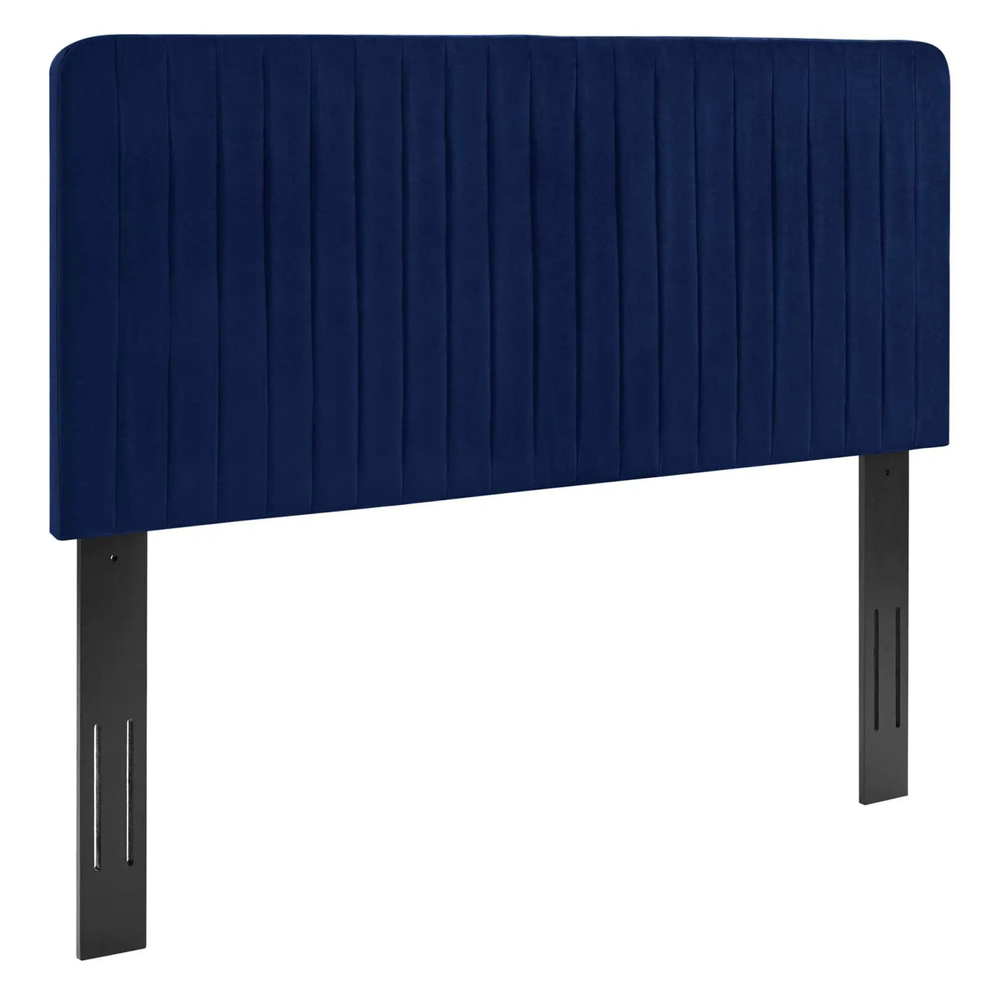 Milenna Channel Tufted Performance Velvet King/California King Headboard by HouseOfZazla