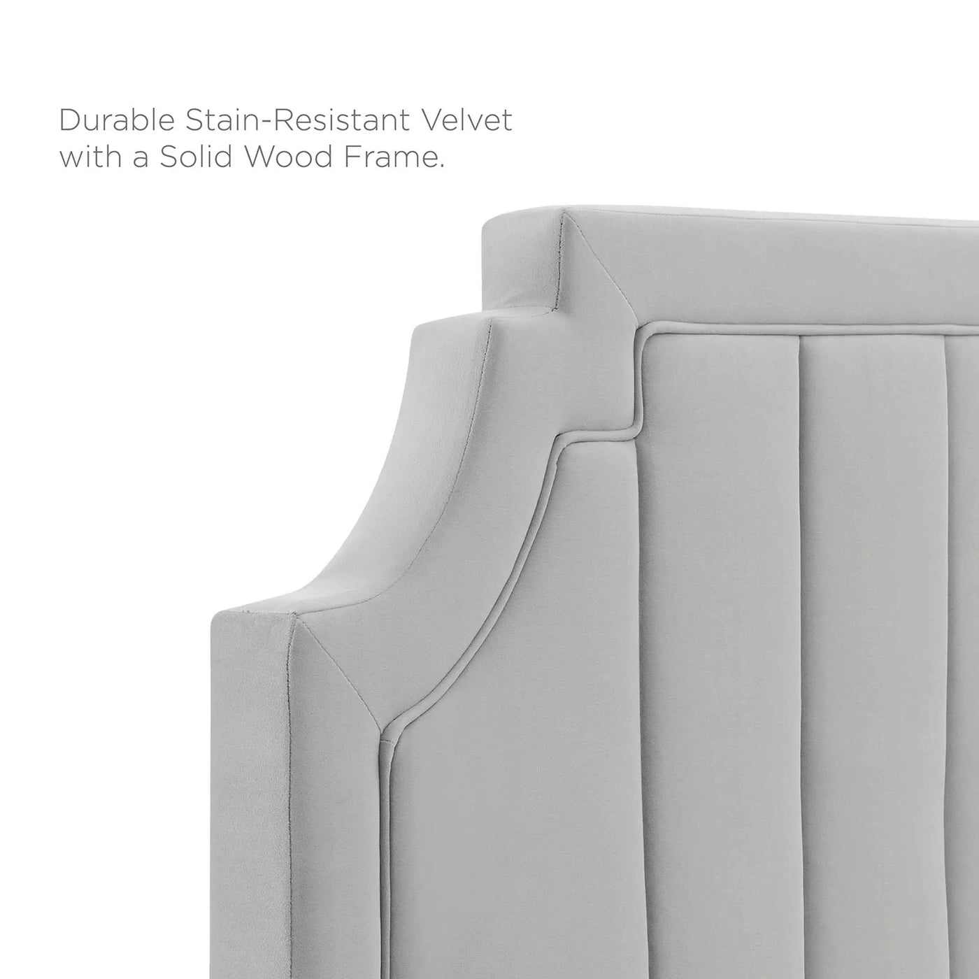 Alyona Channel Tufted Performance Velvet Twin Headboard by Modway by HouseOfZazla