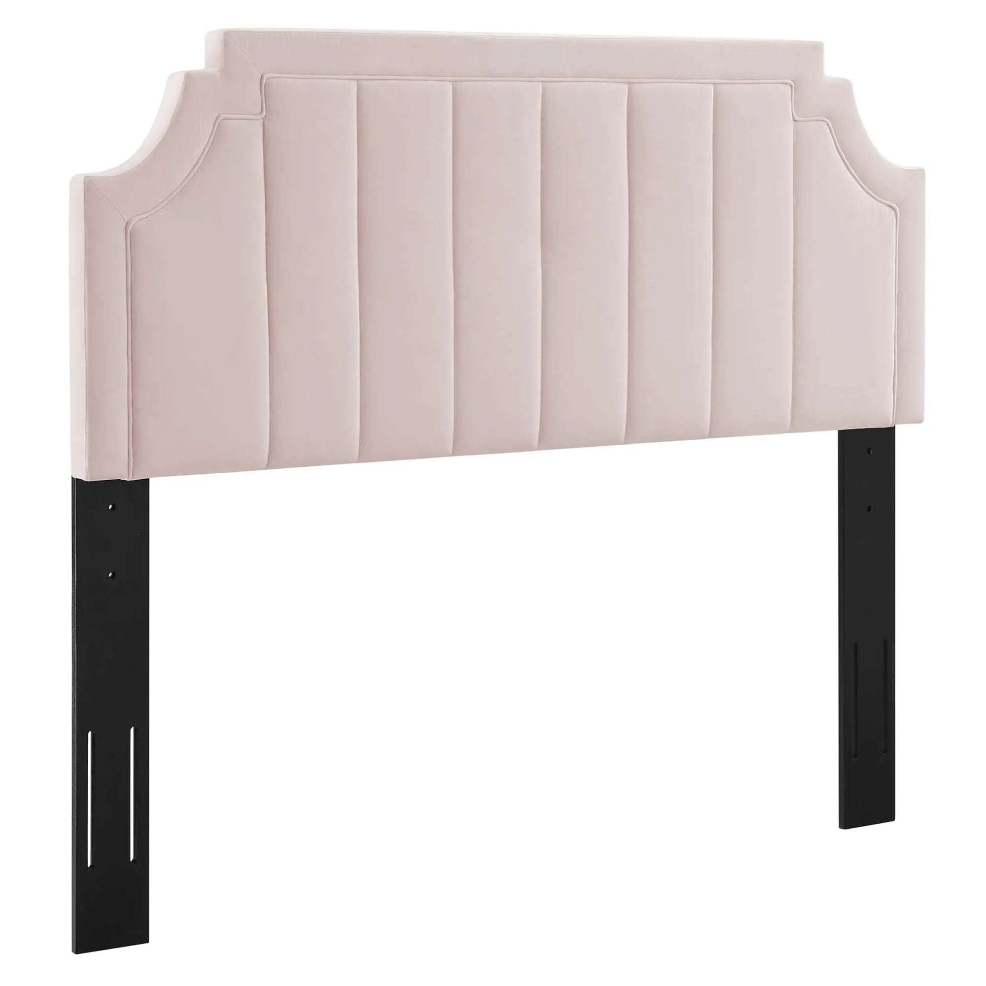 Alyona Channel Tufted Performance Velvet Twin Headboard by Modway by HouseOfZazla