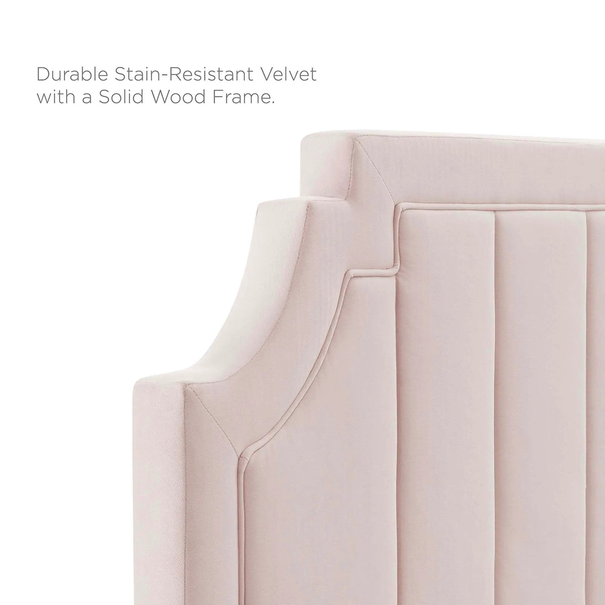 Alyona Channel Tufted Performance Velvet Twin Headboard by Modway by HouseOfZazla