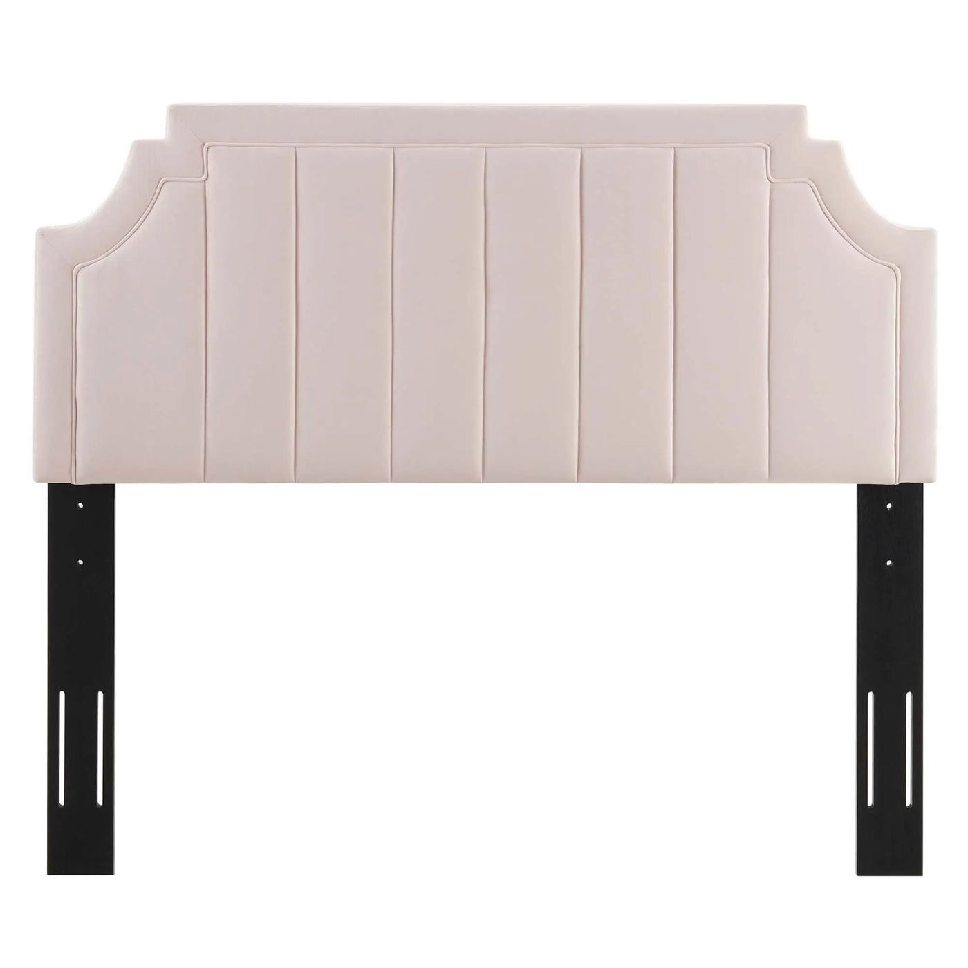 Alyona Channel Tufted Performance Velvet Full/Queen Headboard by HouseOfZazla