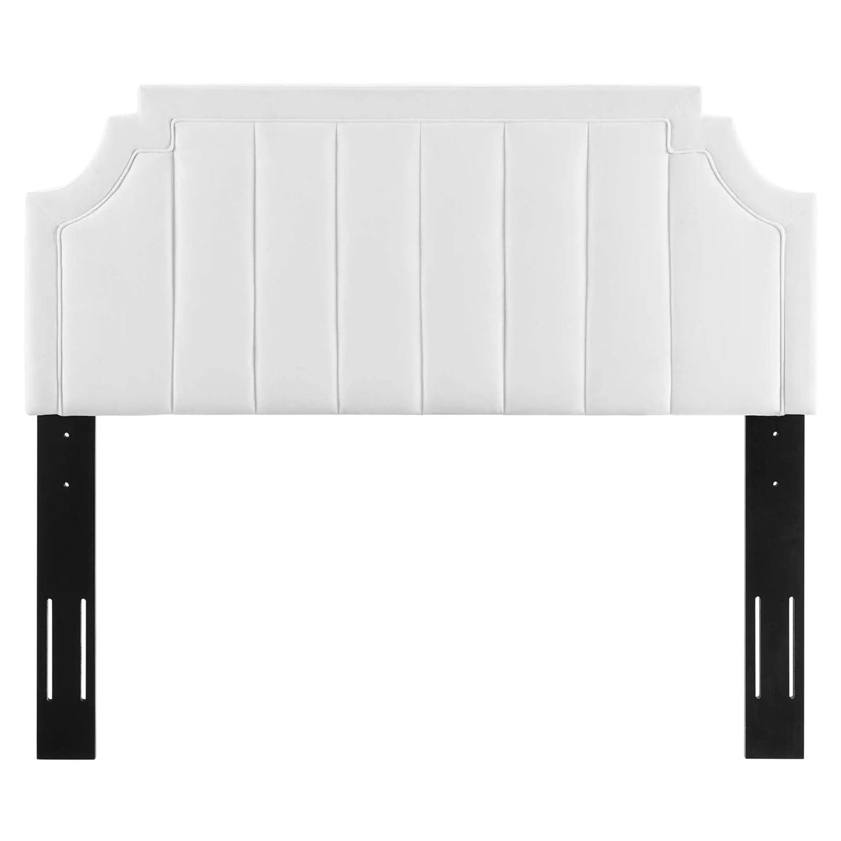 Alyona Channel Tufted Performance Velvet Full/Queen Headboard by HouseOfZazla