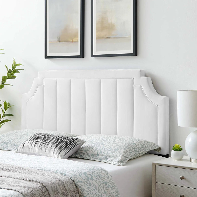 Alyona Channel Tufted Performance Velvet King/California King Headboard by Modway by HouseOfZazla