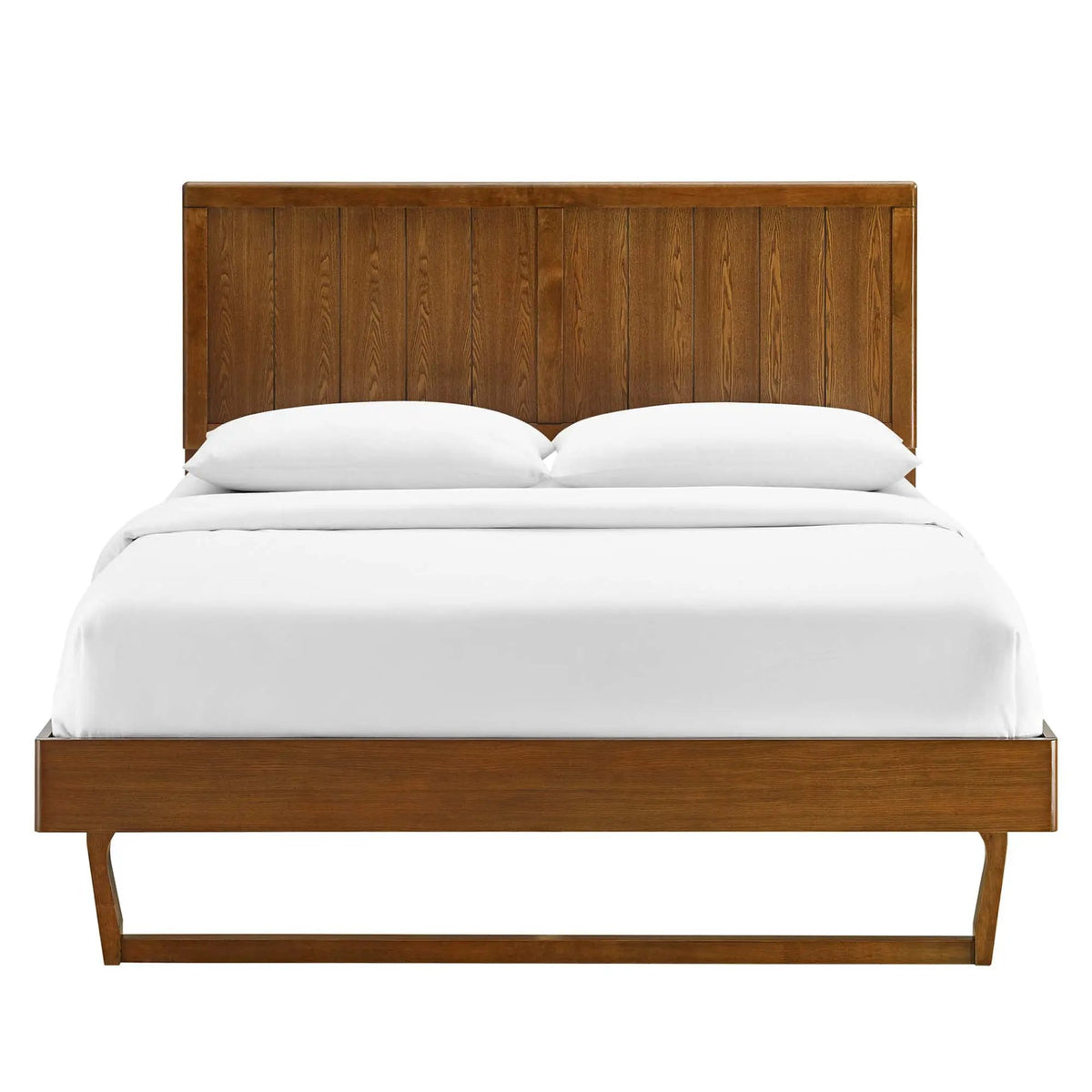 Alana Wood Platform Bed with Angular Frame by Modway by HouseOfZazla