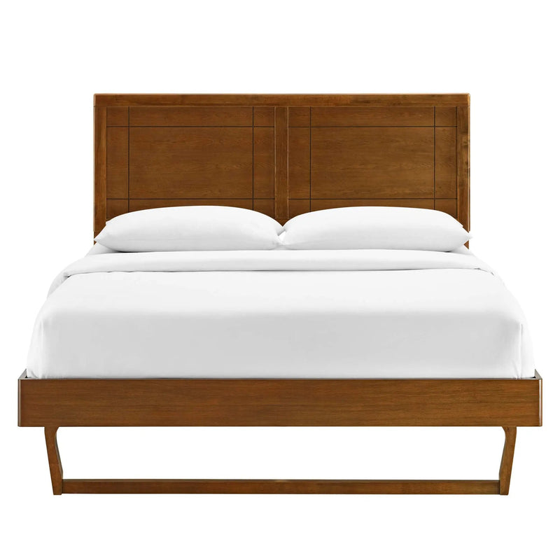 Marlee Wood Queen Platform Bed with Angular Frame by Modway by HouseOfZazla