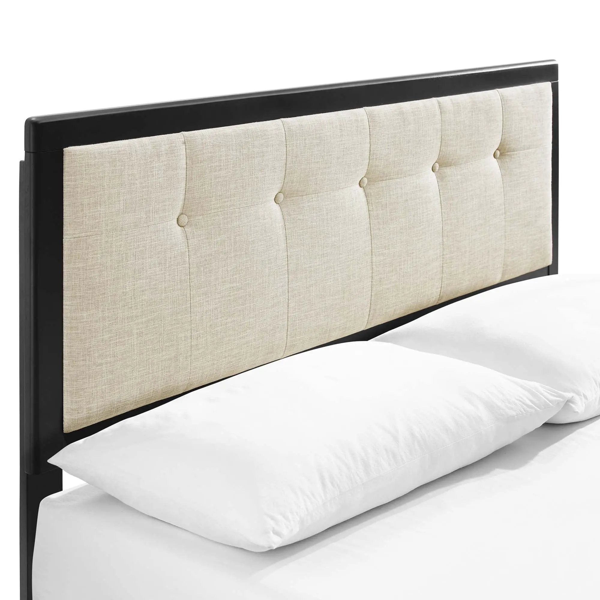 Willow Wood Queen Platform Bed with Splayed Legs by Modway by HouseOfZazla