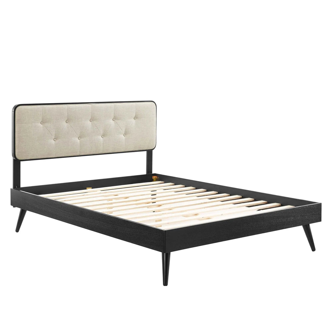 Bridgette Wood Queen Platform Bed with Splayed Legs by Modway by HouseOfZazla