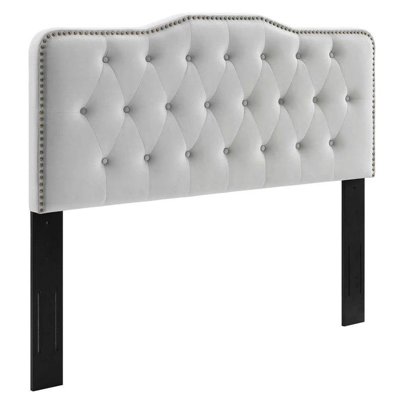 Sophia Tufted Performance Velvet King/California King Headboard by HouseOfZazla