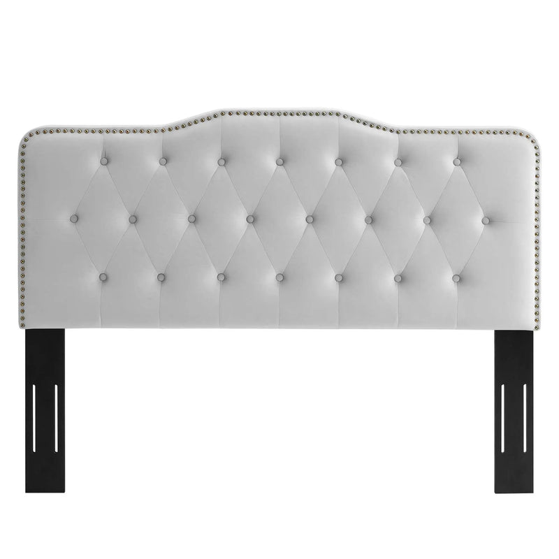 Sophia Tufted Performance Velvet King/California King Headboard by HouseOfZazla