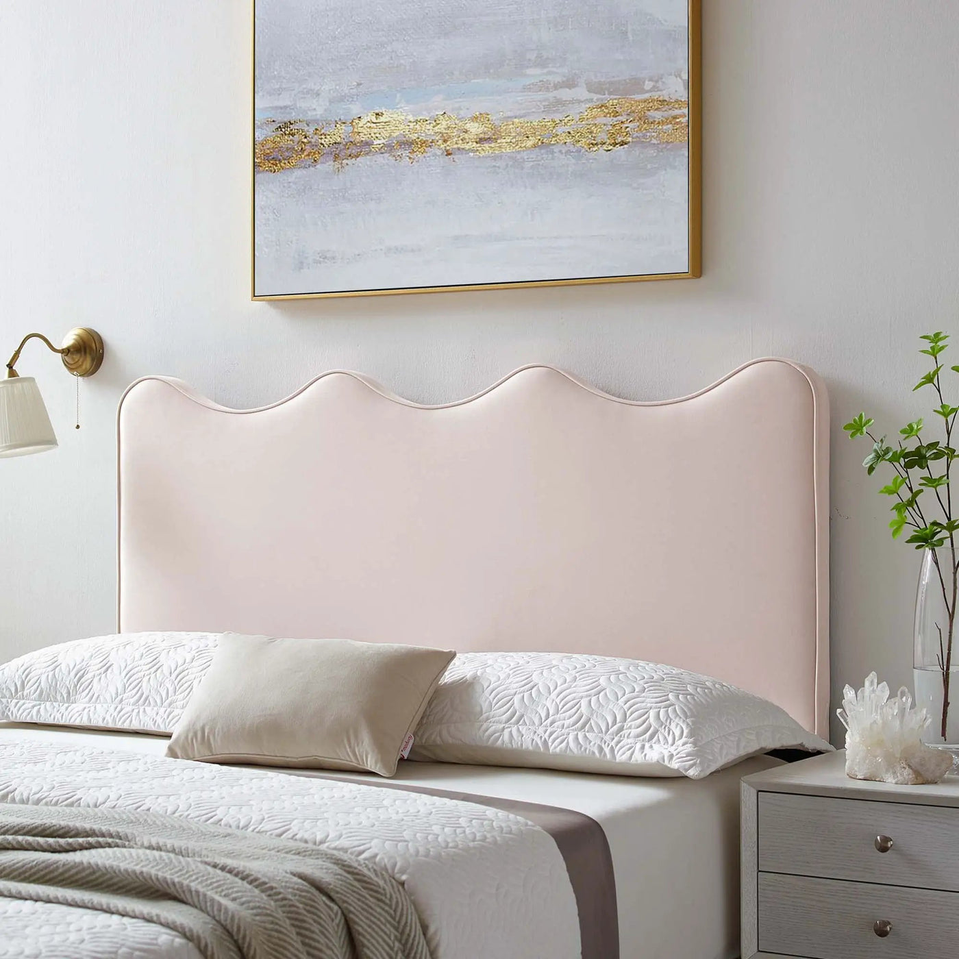 Athena Performance Velvet Twin Headboard by Modway by HouseOfZazla