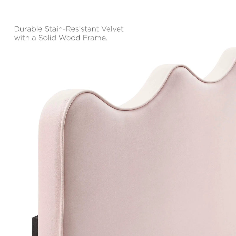 Athena Performance Velvet Twin Headboard by Modway by HouseOfZazla