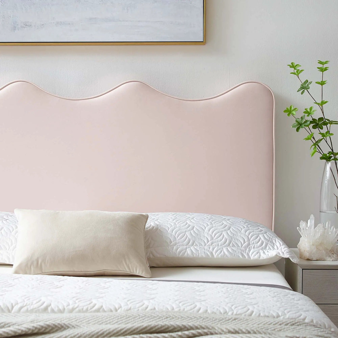 Athena Performance Velvet Twin Headboard by Modway by HouseOfZazla