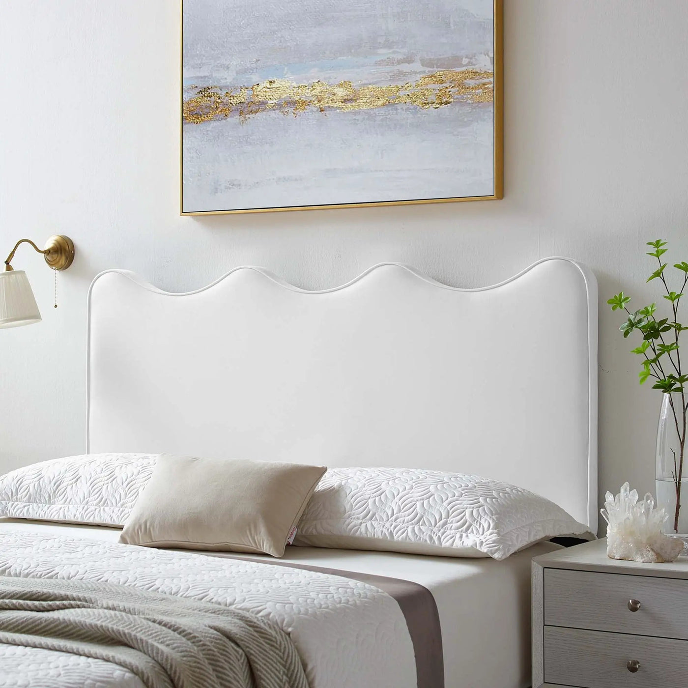 Athena Performance Velvet Twin Headboard by Modway by HouseOfZazla