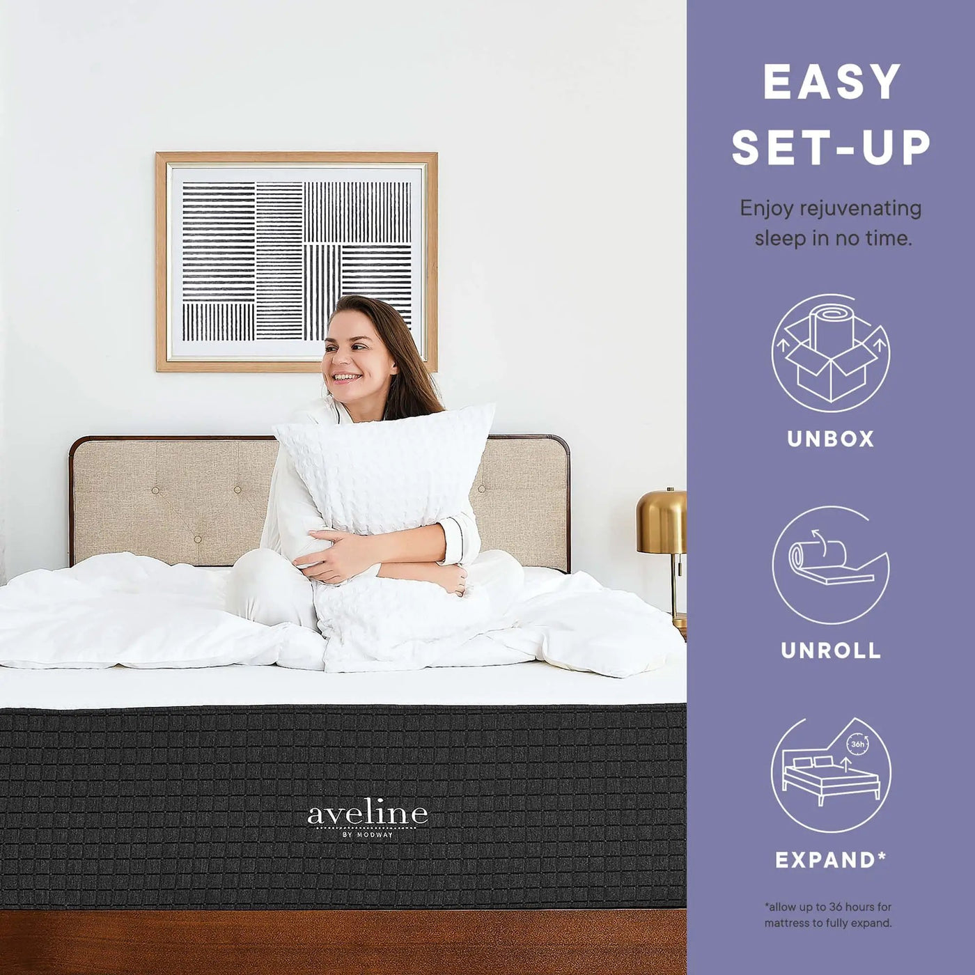 Aveline 12" Memory Foam Mattress by Modway by HouseOfZazla